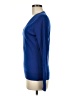 Burberry 100% Merino Extra Fine Wool Blue pullover sweater Size M - photo 5