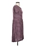 Roxy Stripes Burgundy Casual Dress Size S - photo 4