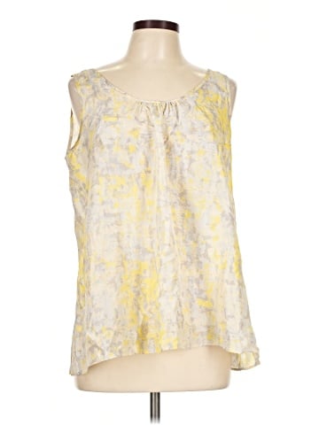 CAbi Sleeveless Silk Top (view 1)