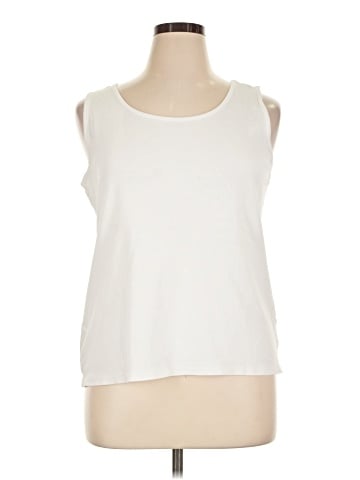 Lands' End Sleeveless T-Shirt (view 1)