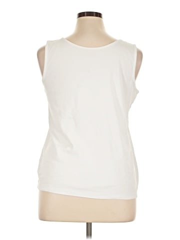 Lands' End Sleeveless T-Shirt (view 2)
