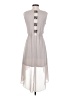Studio Y 100% Polyester Gray Cocktail Dress Size S - photo 2