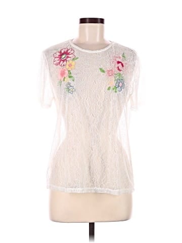 Zara W&B Collection Short Sleeve T-Shirt (view 1)