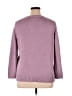 Ella Moss Solid Purple Pullover Sweater Size L - photo 2