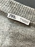 Zara Gray Turtleneck Sweater Size M - photo 7
