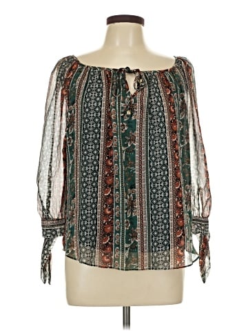 BCX 3/4 Sleeve Blouse (view 1)