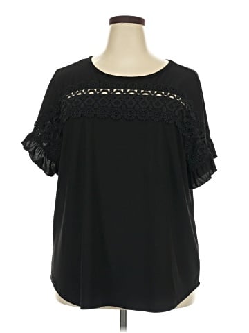 89th & Madison Short Sleeve Blouse (view 1)