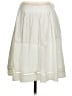Ann Taylor Solid Ivory Casual Skirt Size 4 Petite - photo 1