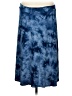 Tryst Tie-dye Blue Casual Skirt Size M - photo 2
