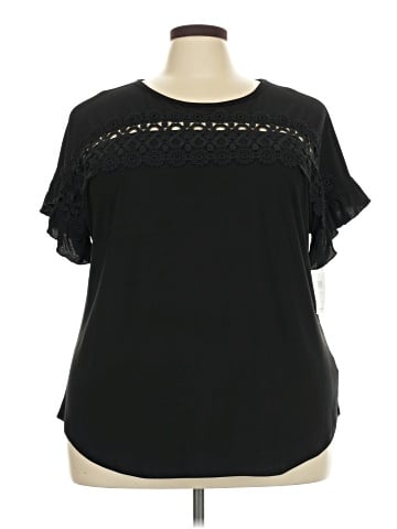 89th & Madison Short Sleeve Blouse (view 1)