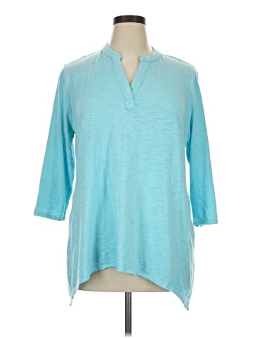 Chico's 3/4 Sleeve Top (view 1)