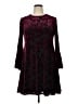 Neiman Marcus Burgundy Cocktail Dress Size 14 - photo 1