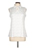 Greg Norman 100% Polyester Ivory Sleeveless Blouse Size L - photo 1
