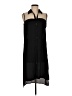 Cable & Gauge 100% Polyester Solid Black Casual Dress Size M - photo 1