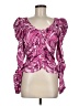 WAYF Pink 3/4 Sleeve Blouse Size M - photo 1