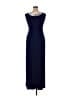 Alex Evenings Solid Blue Cocktail Dress Size 12 - photo 2