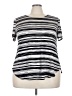 Alfani Silver Short Sleeve Top Size 3X - photo 1