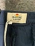 Marine Layer 100% Tencel Solid Blue Casual Pants Size XL - photo 4