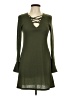 Hype Green Casual Dress Size L - photo 1