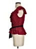 Candie's 100% Polyester Red Sleeveless Blouse Size S - photo 5