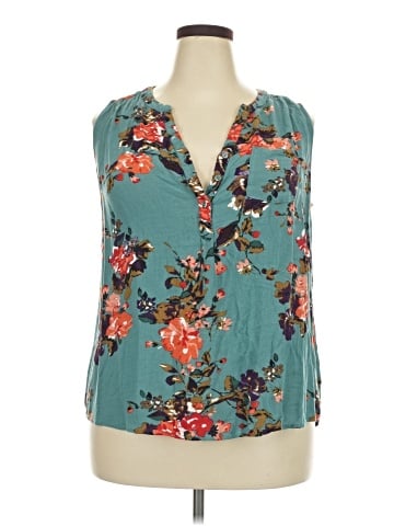 Market and Spruce Sleeveless Blouse (view 1)