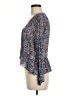 IRO 100% Viscose Blue 3/4 Sleeve Blouse Size EU (FR) 40 / US 8 - photo 5