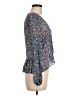 IRO 100% Viscose Blue 3/4 Sleeve Blouse Size EU (FR) 40 / US 8 - photo 4