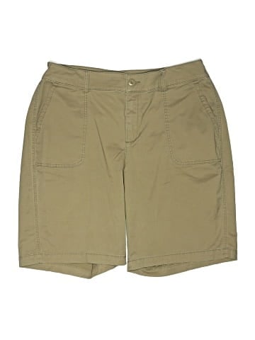 Lane Bryant Khaki Shorts (view 1)