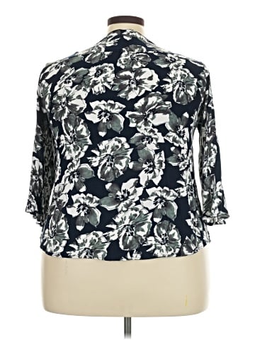 Monday Fun 3/4 Sleeve Blouse (view 2)