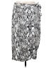 Unbranded 100% Rayon Animal Print Silver Casual Skirt Size M - photo 1
