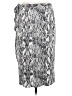 Unbranded 100% Rayon Animal Print Silver Casual Skirt Size M - photo 2