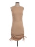 BTFBM Solid Tan Casual Dress Size S - photo 1