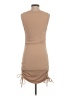 BTFBM Solid Tan Casual Dress Size S - photo 2