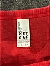District. Red Sleeveless T-Shirt Size M - photo 7