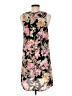 Leith 100% Polyester Floral Black Casual Dress Size M - photo 2