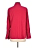 Equipment 100% Silk Red Long Sleeve Silk Top Size L - photo 2