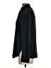 Vince. 100% Silk Solid Black Long Sleeve Silk Top Size S - photo 5