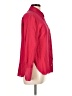 Equipment 100% Silk Red Long Sleeve Silk Top Size L - photo 4