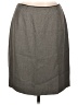 Kasper Chevron-herringbone Gray Formal Skirt Size 10 - photo 1