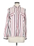 Alexander Jordan 100% Rayon Stripes Ivory Long Sleeve Button-Down Shirt Size M - photo 1
