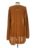 Pink Rose 100% Acrylic Brown Cardigan Size L - photo 2