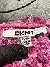 DKNY 100% Polyester Tweed Pink Pullover Sweater Size 5 - 6 - photo 3