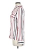 Alexander Jordan 100% Rayon Stripes Ivory Long Sleeve Button-Down Shirt Size M - photo 5
