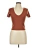 Forever 21 Brown Short Sleeve T-Shirt Size L - photo 1