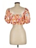 Seafolly Orange Short Sleeve Blouse Size L - photo 2