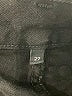 Goldsign 100% Cotton Black Jeans Size 27 waist - photo 8