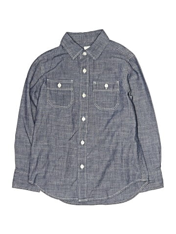 Crewcuts Outlet Long Sleeve Button-Down Shirt (view 1)