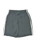 Adidas 100% Polyester Solid Gray Athletic Shorts Size 7 - photo 2