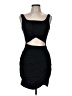 Unbranded Solid Black Cocktail Dress Size M - photo 1