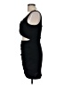 Unbranded Solid Black Cocktail Dress Size M - photo 5